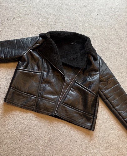Ladies fleece lined leather - fleece,