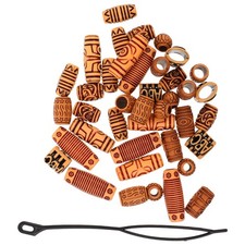 40Pcs Hollow Carved Plastic