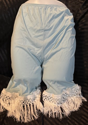 Blue nylon bloomers - bloomers, &