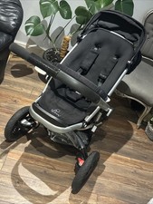 Quinny Buzz Xtra Travel System Pushchair Pram Stroller Black with Rain Cover