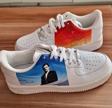 Nike Air Force 1 Custom hand-painted  Dwight you ignorant slut Trainers SizeUK 9