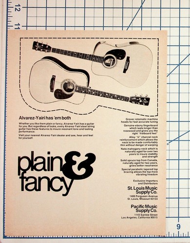 Alvarez yairi plain fancy - plain,