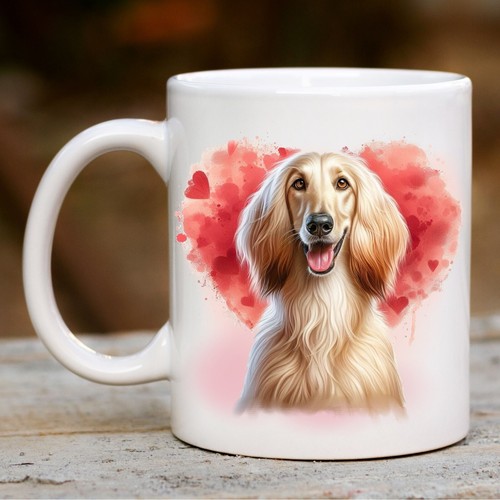 Afghan hound dog - mug,