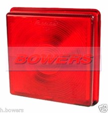 Red Stop/Tail Light Lens For Ifor Williams Horse Box Trailer HB510 HB505 HB401