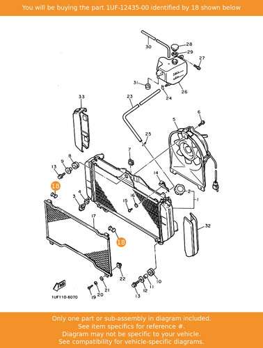 Yamaha gasket 1uf 12435 - yamaha, gasket,
