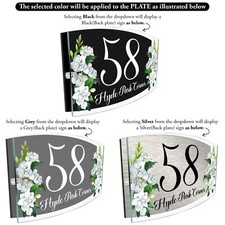 House Number Plaques