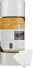 Radiator Reflector Foil 10m x 60cm – 3mm Thick Energy Saving Radiator Foil Roll