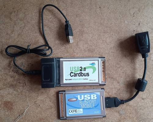 Pcmcia usb cards 4 port - pcmcia, 2.0