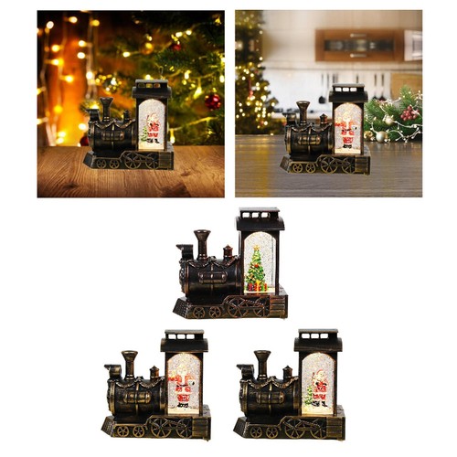 Glowing snow globe lantern - snow,