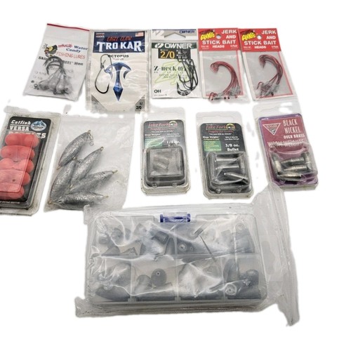 Fishing hook sinker tackle - &,