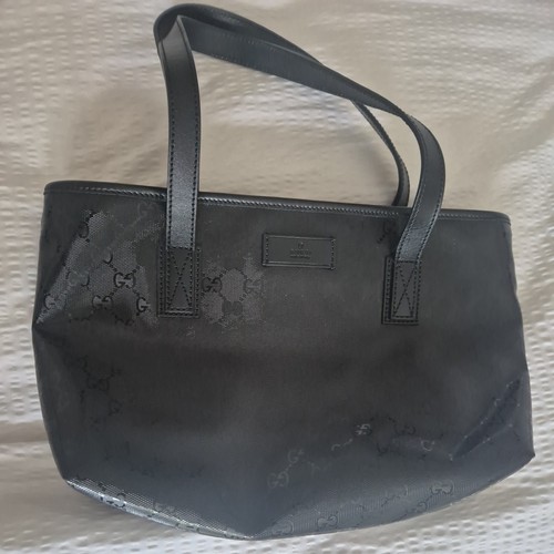 Genuine black gucci - black, bag