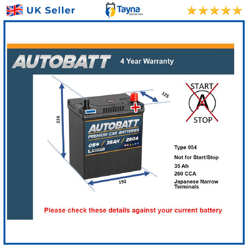 Battery fits suzuki ignis - fits,