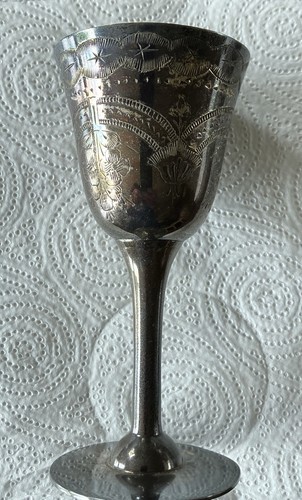 Brass goblet inches tall - 5-6,