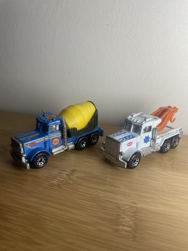 Old matchbox peterbilt wreck - peterbilt,