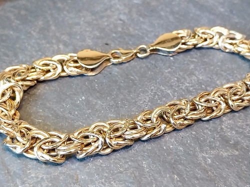 Vintage 9ct gold bracelet - 9ct,