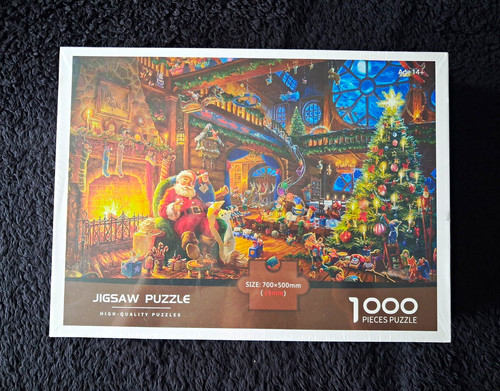 1000 piece christmas puzzle - piece,