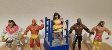 Hulk Hogan, Brutus Beefcake, Elizabeth, Randy Savage and Zeus SummerSlam 89 toys