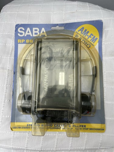 Saba walkman cassette player - saba,