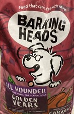 Barking Heads All Hounder Golden Years Chicken Senior Dry Dog Food 12kg damaged