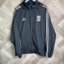 LIVERPOOL FOOTBALL JACKET 2011 / 2012 ADIDAS BENCH COAT SIZE 44/46