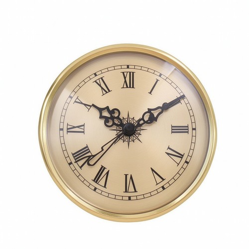 Clock insert with spring - with, tabs