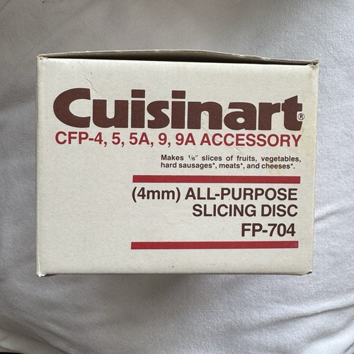 Cuisinart food processor 4mm - cuisinart,