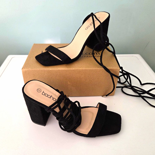 Womens size boohoo black - boohoo,