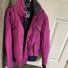 Pikeur Waterproof Jacket With Enclosed Hood Size 44 Used Excellent Condition