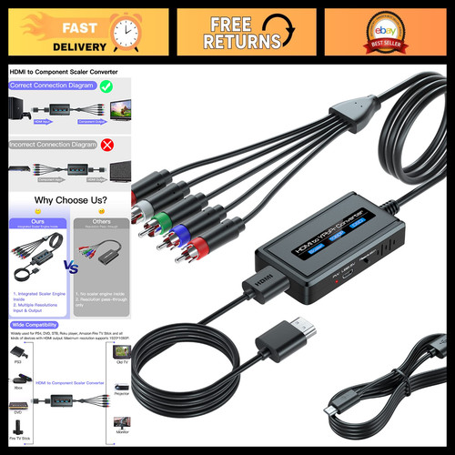 Hdmi component converter - hdmi, to