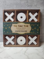 Tic Tac Toe Wooden Puzzle Game