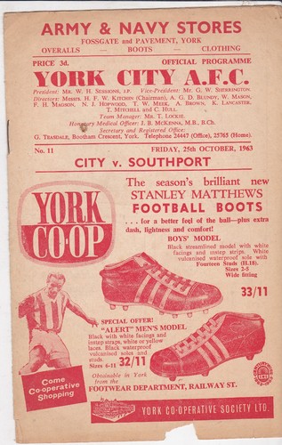 1963 1964 york - 1964, city
