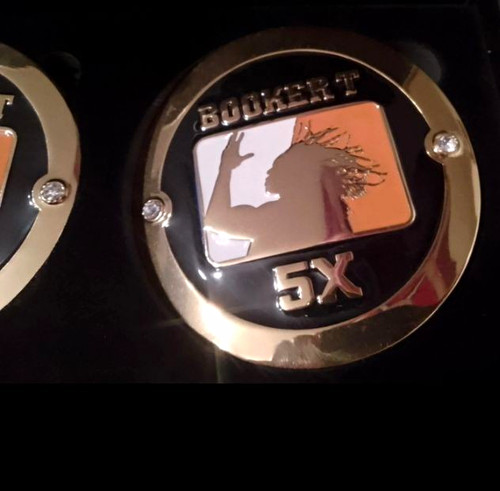 Wwe booker belt plates - wwe,