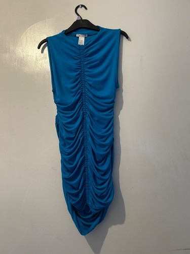 Zara electric blue front - zara,