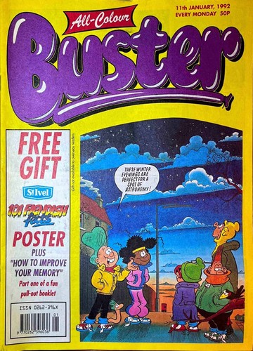 Buster comic vintage 1990s - comic,