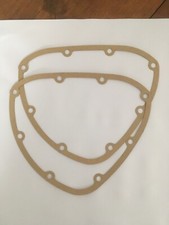 2 x  Timing Cover Gaskets - Triumph Unit 350/500 1958on 5TA etc