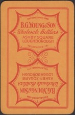 Playing Cards Single Card Old