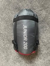 Sleeping bag kids, 2 season. Eurohike 200, grey and red.