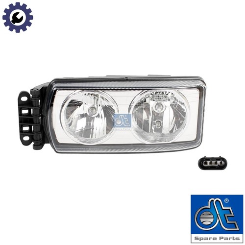 Headlight 25036 for iveco - headlight, 7.25036