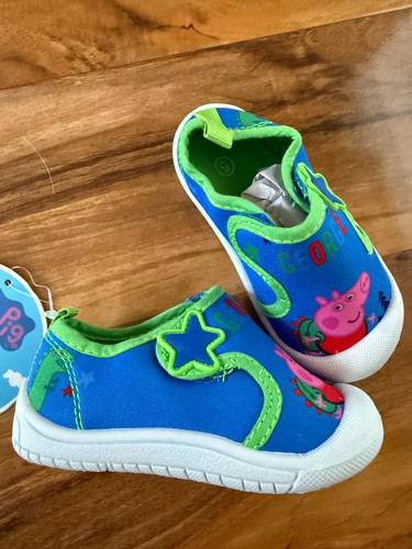 Kids blue peppa - peppa, canvas