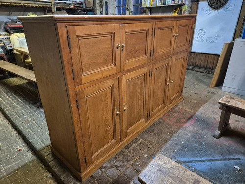 Antique school cupboard - antique,