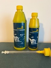 Scottoiler Blue Oil 500ml & 250ml & Dispenser Tube