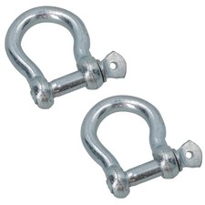 8mm Galvanised Bow Shackle