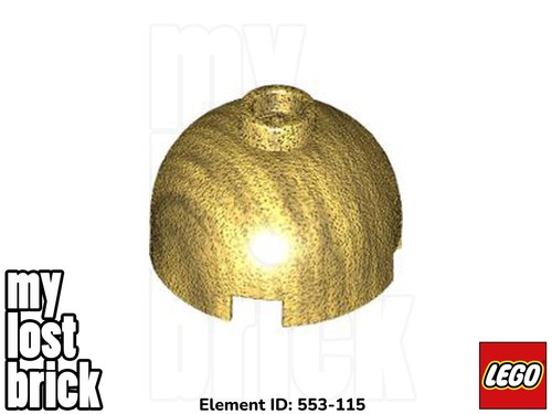 Lego part 553 round brick - -,