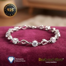 Moissanite Natural Stone Charm