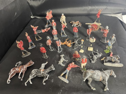 Vintage metal figures - figures,