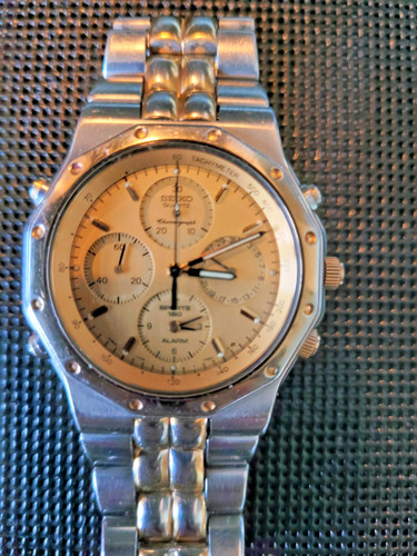 Seiko alarm chronograph sports - seiko,
