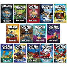 Dog Man Books 1-14 Collection