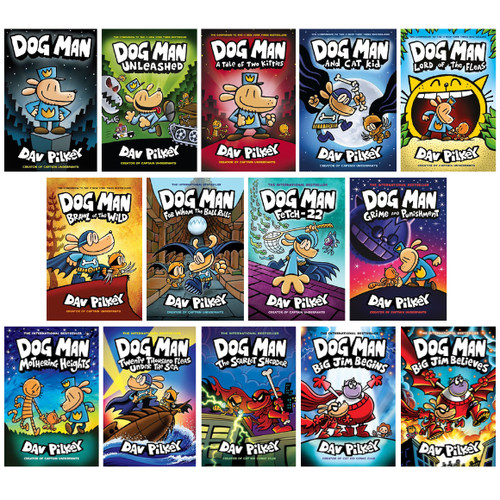 Dog man books - dog,