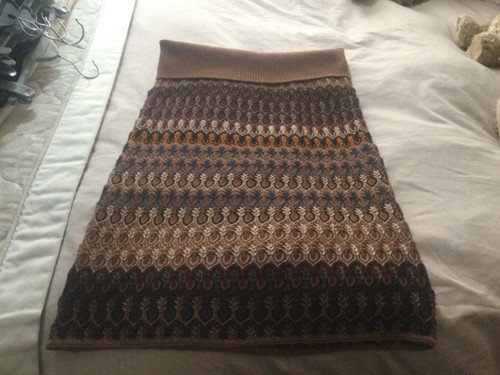 Missoni skirt size brown - skirt,