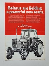 BELARUS MTZ-50/52 SUPER TRACTOR SALES BROCHURE